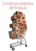 Livraison rapide de tendres baisers